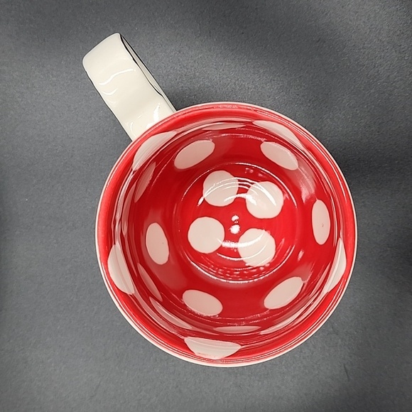 Anthropologie Molly Hatch Something Good Mug Polka Dot Coffee Tea - Picture 6 of 7